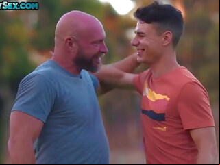 gay Massive rims and bareback twink in jockstrap ass-licking